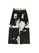 Calça de Couro Flare