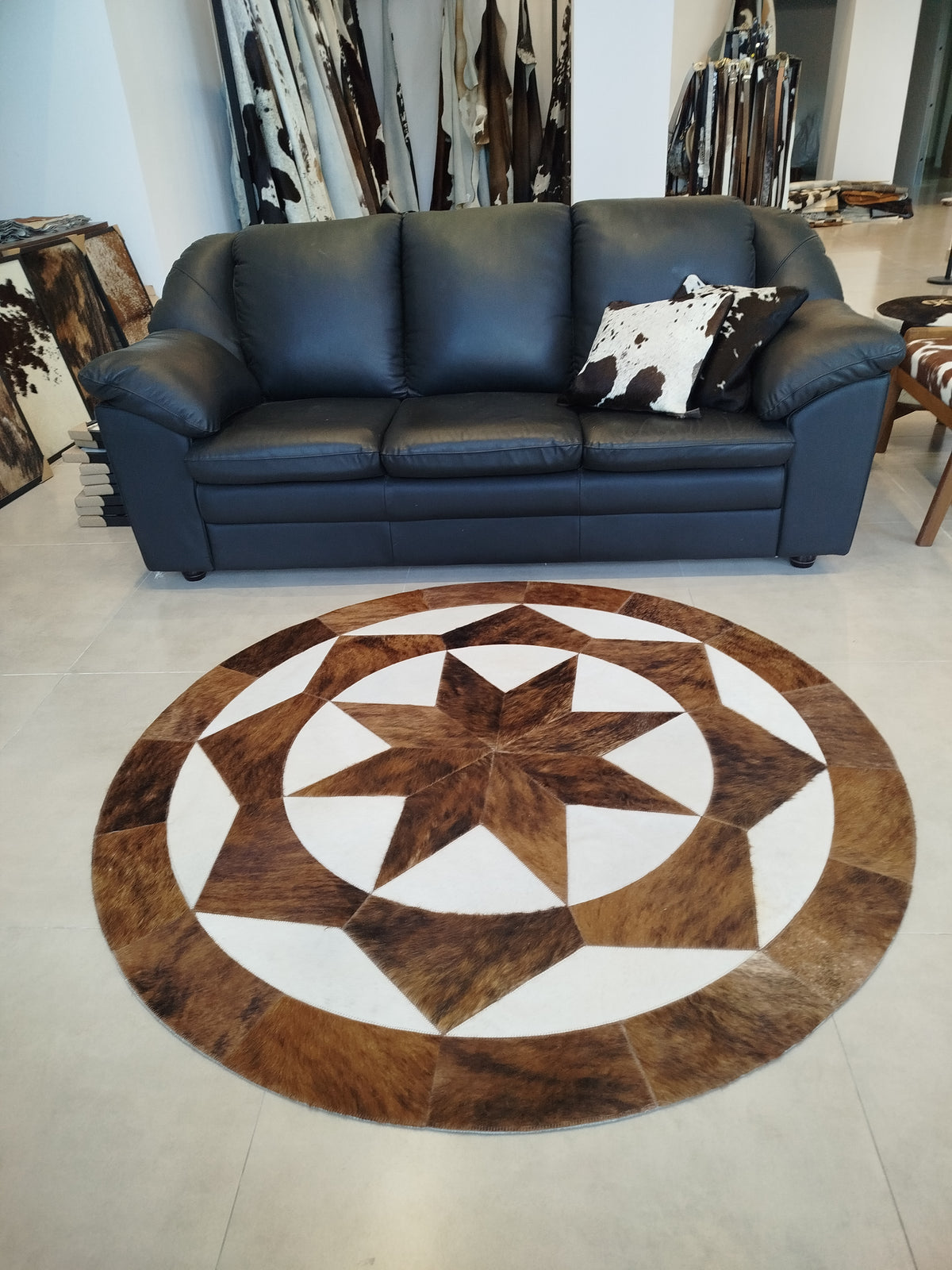 Mandalas de Couro Estrela