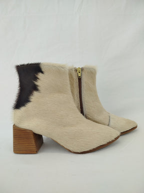 Bota Cano Curto Salto Bloco | Tamanho 34