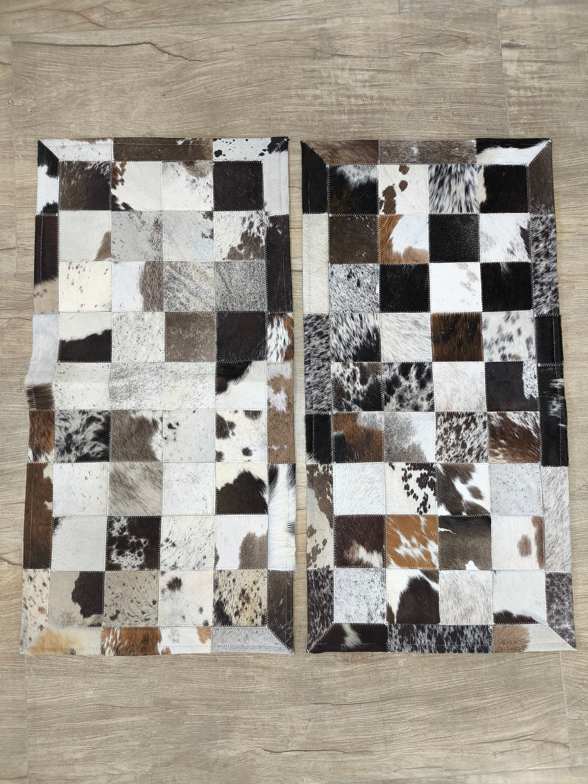 Passadeiras de Couro Duplas 1,00x0,5m | Modelo 16