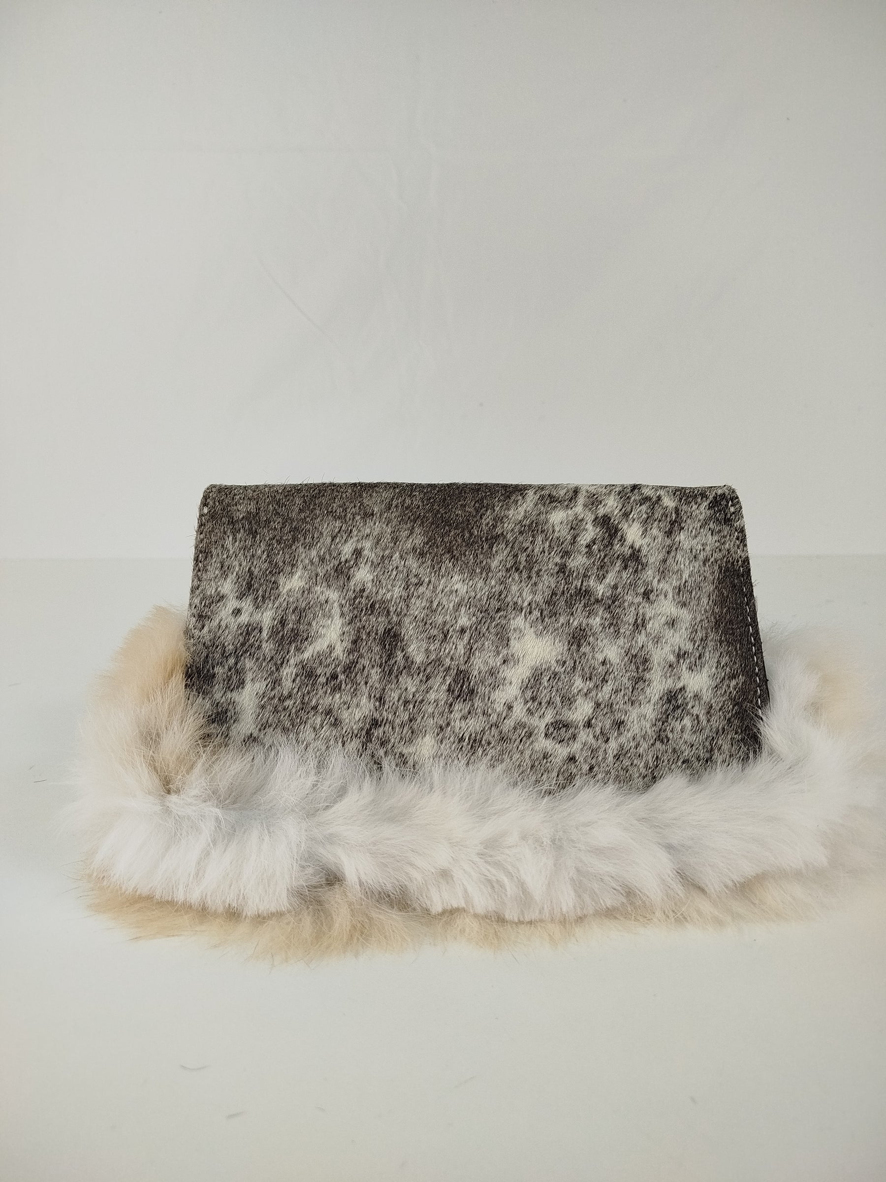 Clutch Bag with Rabbit Handle