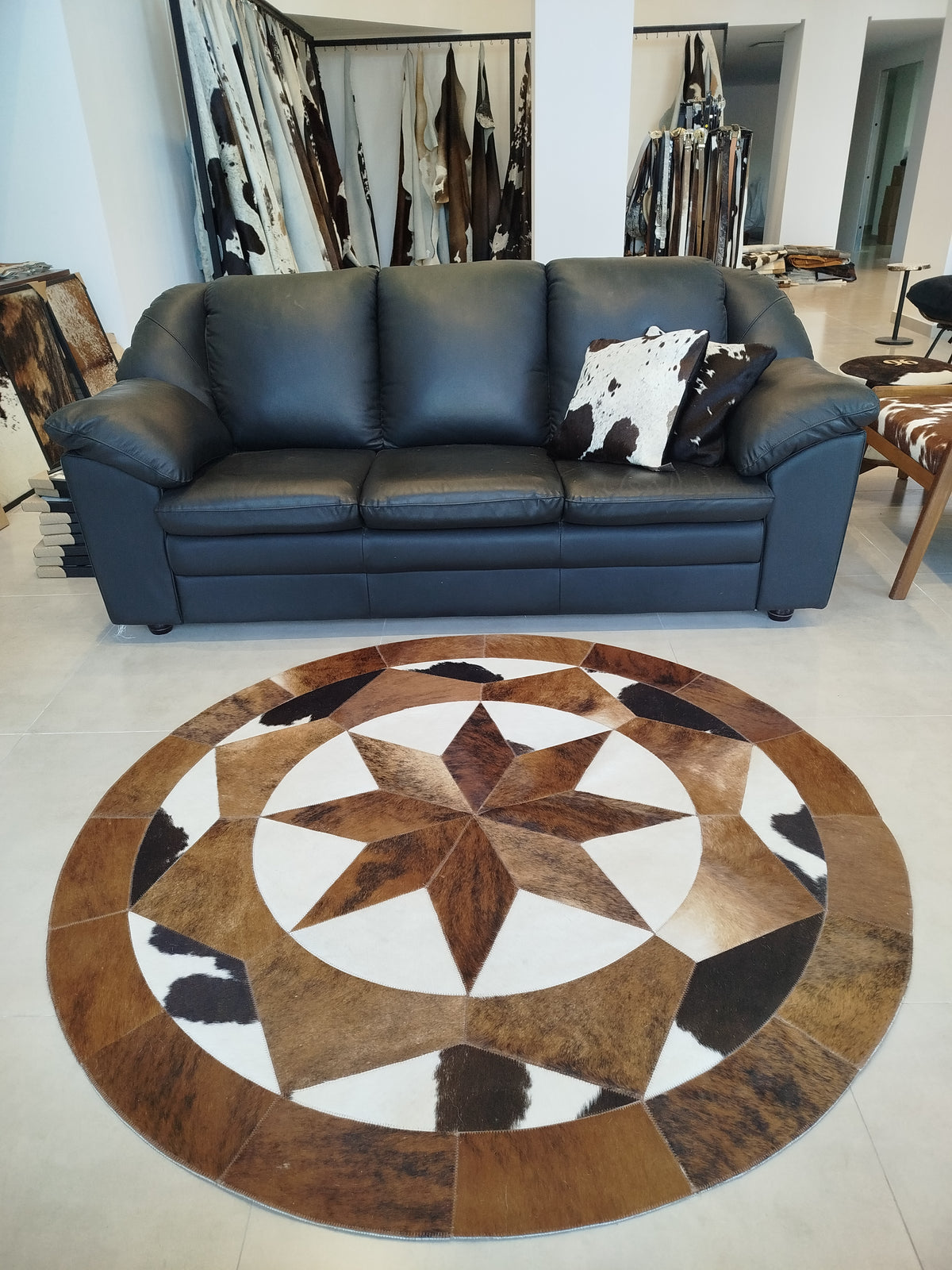 Mandalas de Couro Estrela [SOB-MEDIDA] | Modelo 13