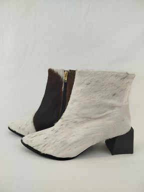 Bota Cano Curto Salto Bloco | Tamanho 35