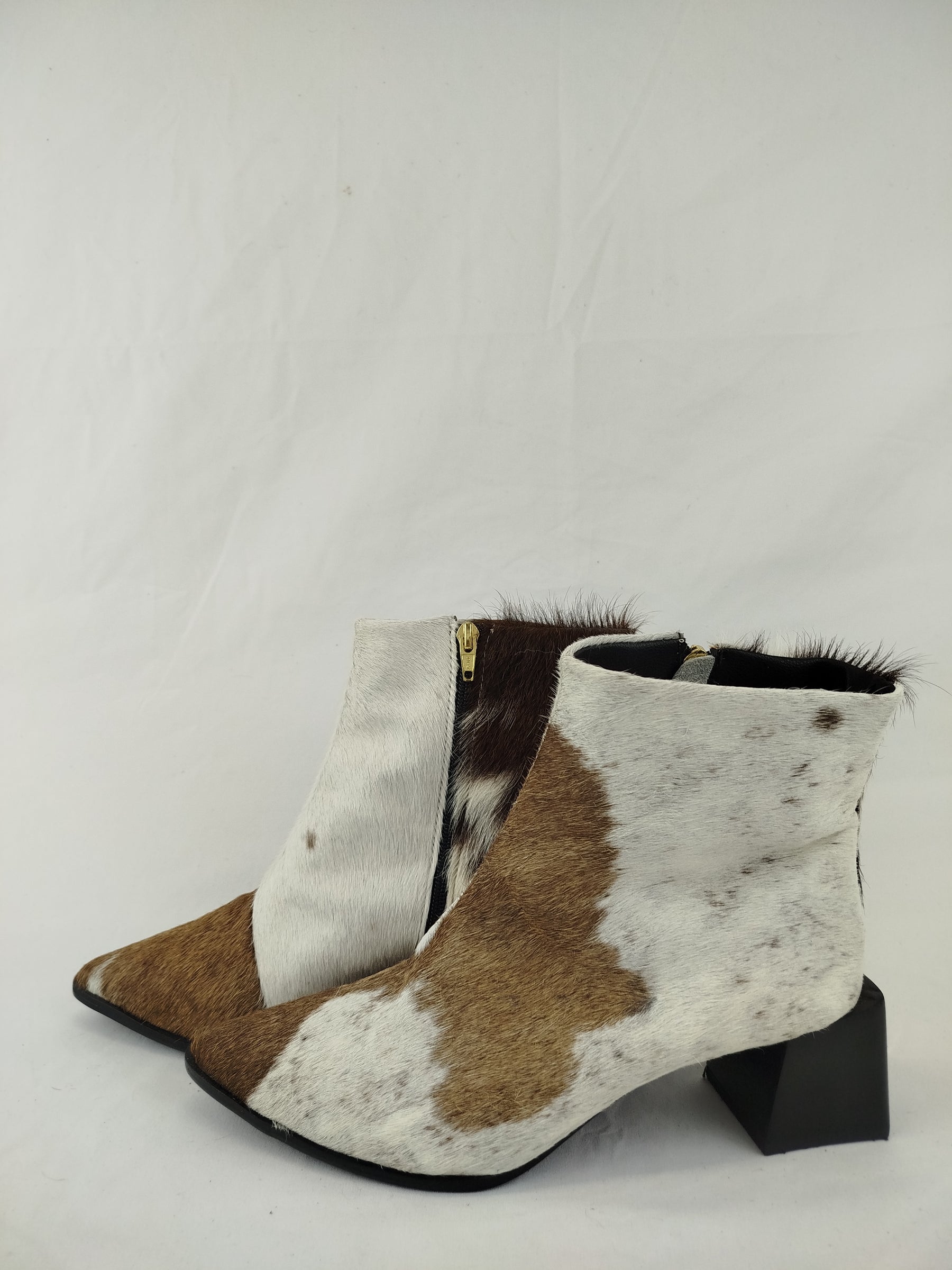 Bota Cano Curto Salto Bloco | Tamanho 39